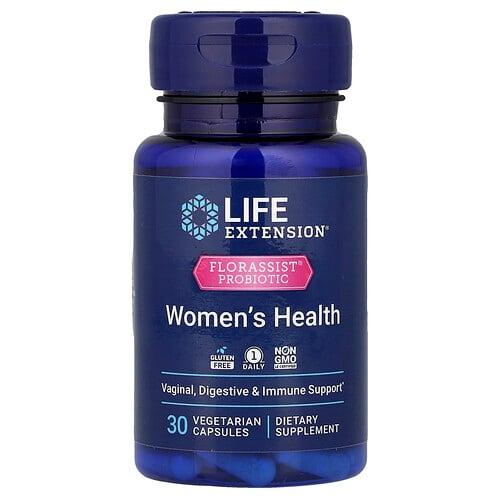 Life Extension Florassist Probiotic Women S Health 30 Vegetarian Capsules