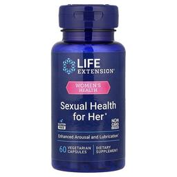 Life Extension Women S Health Sexual Health For Her 60 Vegetarian Capsules