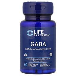 Life Extension Gaba 60 Vegetarian Capsules