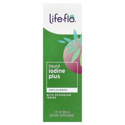 Life Flo Liquid Iodine Plus With Potassium Iodide Unflavored 2 Fl Oz 59 Ml
