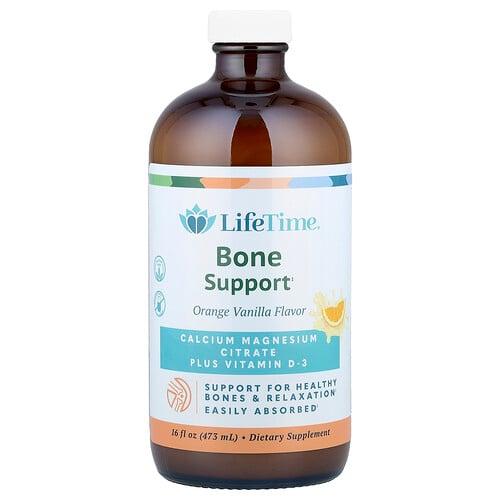 Lifetime Vitamins Bone Support Orange Vanilla 16 Fl Oz 473 Ml