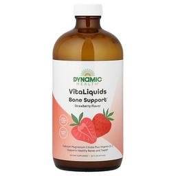 Lifetime Vitamins Vitaliquids Bone Support Strawberry 16 Fl Oz 473 Ml