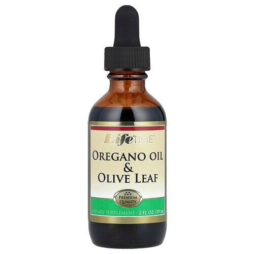 Lifetime Vitamins Oregano Oil Olive Leaf 2 Fl Oz 59 Ml