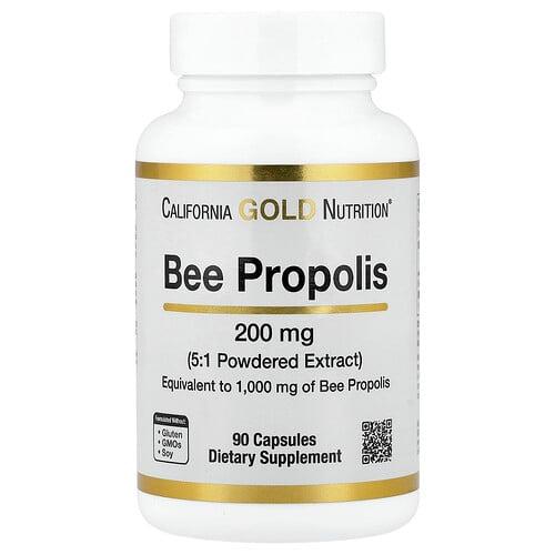 California Gold Nutrition Bee Propolis 1 000 Mg 90 Capsules