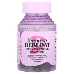 Lemme Debloat Daily Digestive Probiotic Gummies 60 Gummies