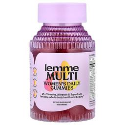 Lemme Multi Women S Daily Gummies Raspberry Orange 60 Gummies