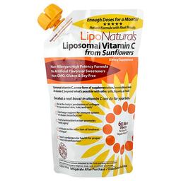 Lipo Naturals Liposomal Vitamin C From Sunflowers 15 Oz 443 Ml