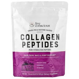Live Conscious Collagen Peptides Unflavored 7 8 Oz 220 G