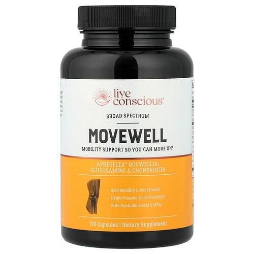 Live Conscious Movewell 120 Capsules