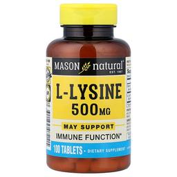 Mason Natural L Lysine 100 Tablets