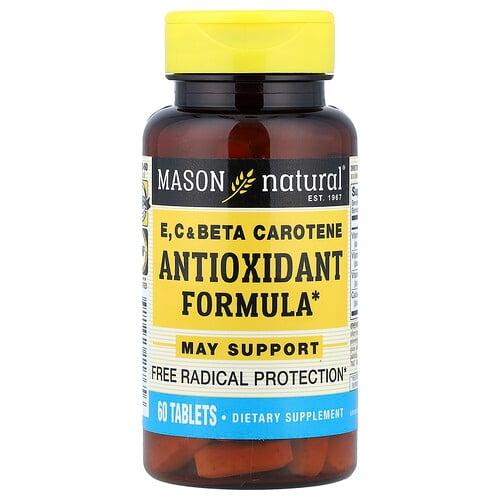 Mason Natural Vitamins E C Beta Carotene 60 Tablets product image
