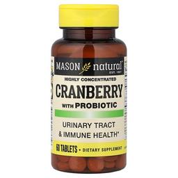 Mason Natural Highly Concentrated Cranberry With Probiotic 60 Tablets