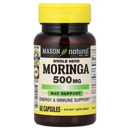 Mason Natural Whole Herb Moringa 500 Mg 60 Capsules