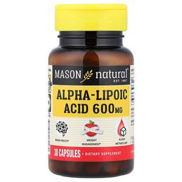 Mason Natural Alpha Lipoic Acid 600 Mg 30 Capsules