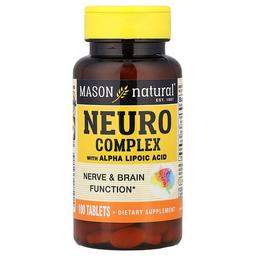 Mason Natural Neuro Complex With Alpha Lipoic Acid 100 Tablets