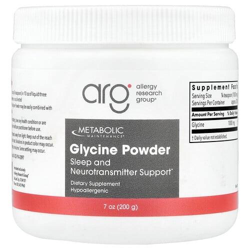 메타볼릭 메인테이넌스 Metabolic Maintenance, 글라이신 분말, 200g(7oz) product image