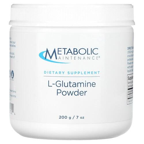 Metabolic Maintenance L Glutamine Powder 7 Oz 200 G