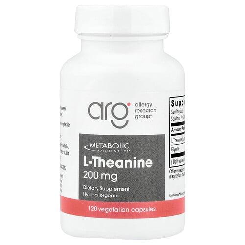 Metabolic Maintenance L Theanine 120 Vegetarian Capsules