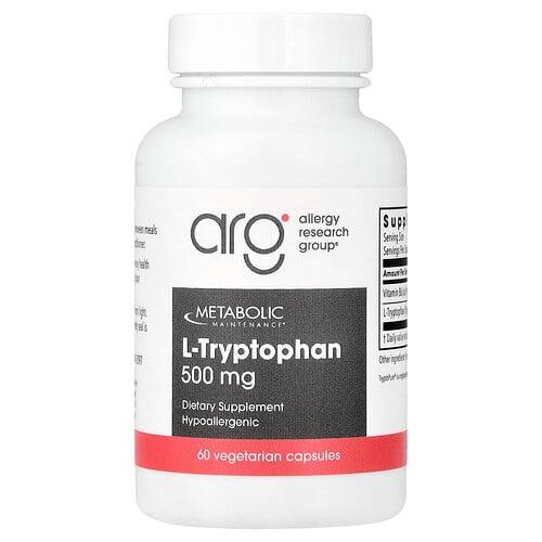 Metabolic Maintenance L Tryptophan 60 Vegetarian Capsules