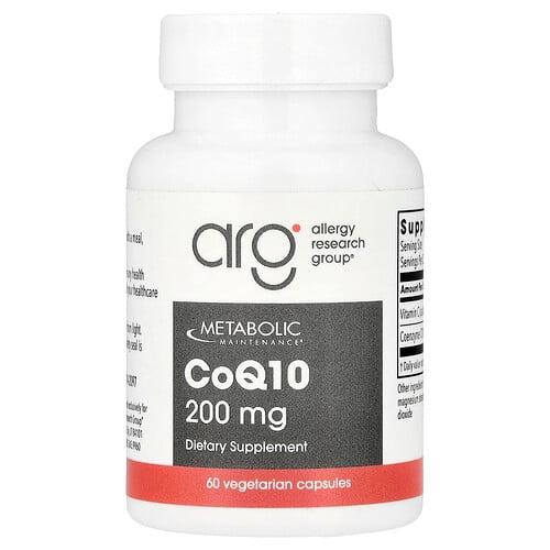 Metabolic Maintenance Coq10 200 Mg 60 Vegetarian Capsules product image