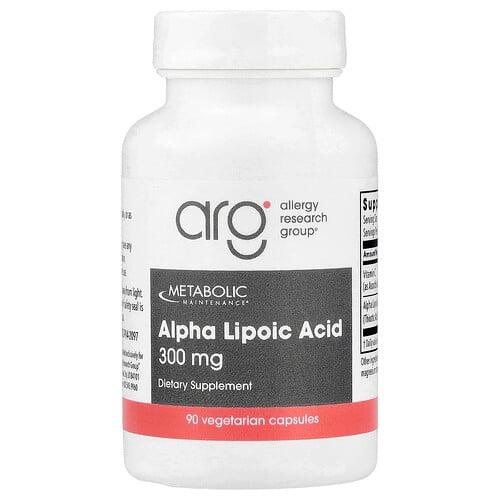 Metabolic Maintenance Alpha Lipoic Acid 90 Vegetarian Capsules