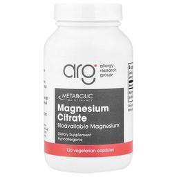 Metabolic Maintenance Magnesium Citrate 120 Vegetarian Capsules