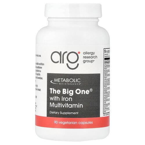 Metabolic Maintenance The Big One With Iron Multivitamin 90 Vegetarian Capsules