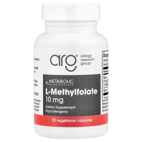 Metabolic Maintenance L Methylfolate 10 Mg 90 Vegetarian Capsules