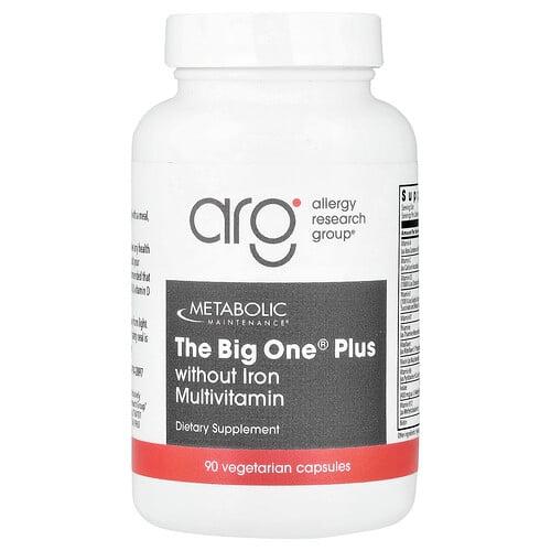 Metabolic Maintenance The Big One Plus Without Iron Multivitamin 90 Vegetarian Capsules