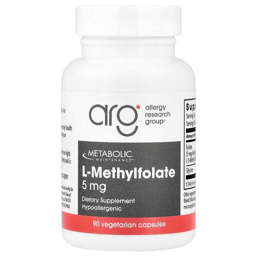 Metabolic Maintenance L Methylfolate 5 Mg 90 Vegetarian Capsules product image