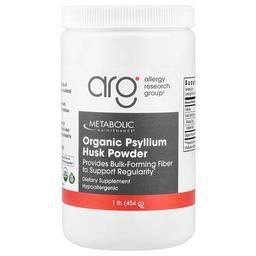 Metabolic Maintenance Organic Psyllium Husk Powder 1 Lb 454 G