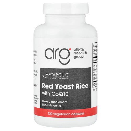 Metabolic Maintenance Red Yeast Rice With Coq10 120 Vegetarian Capsules product image