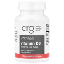 Metabolic Maintenance Vitamin D 3 120 Vegetarian Capsules