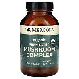 Dr Mercola Organic Fermented Mushroom Complex 90 Capsules
