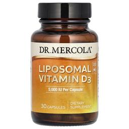Dr Mercola Liposomal Vitamin D3 125 Mcg 5 000 Iu 30 Capsules