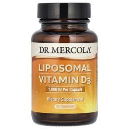 Dr Mercola Liposomal Vitamin D3 25 Mcg 1 000 Iu 30 Capsules