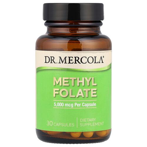 Dr Mercola Methyl Folate 5 000 Mcg 30 Capsules product image