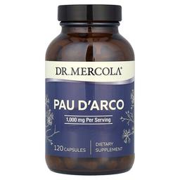 Dr Mercola Pau D Arco 120 Capsules 500 Mg Per Capsule