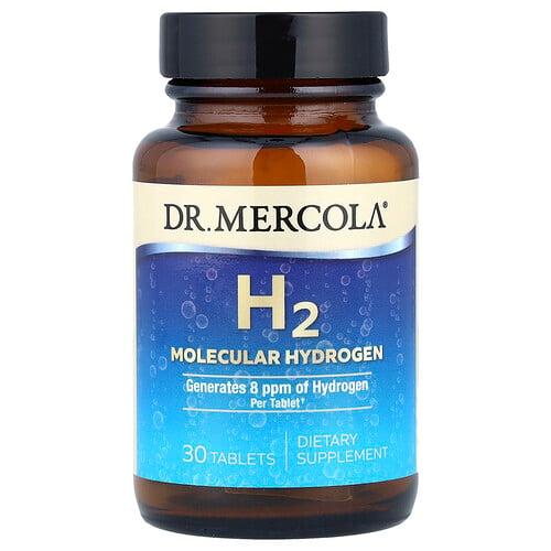 Dr Mercola H2 Molecular Hydrogen 30 Tablets 80 Mg Per Tablet