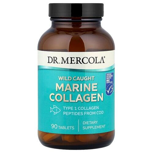 Dr Mercola Wild Caught Marine Collagen 90 Tablets 0 5 G Per Tablet