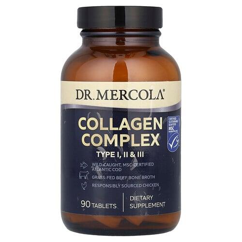Dr Mercola Collagen Complex Type I Ii Iii 90 Tablets
