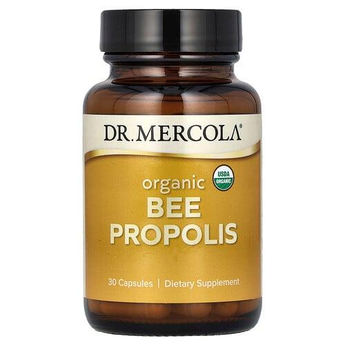 Dr Mercola Organic Bee Propolis 30 Capsules 125 Mg Per Capsule product image