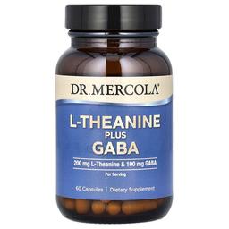 Dr Mercola L Theanine Plus Gaba 60 Capsules