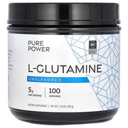 Dr Mercola Pure Power L Glutamine Unflavored 17 6 Oz 500 G