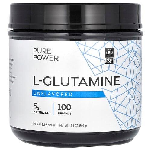 Dr Mercola Pure Power L Glutamine Unflavored 17 6 Oz 500 G