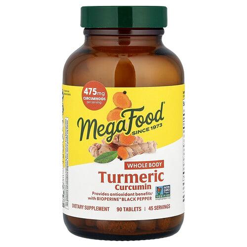 Megafood Turmeric Curcumin 90 Tablets