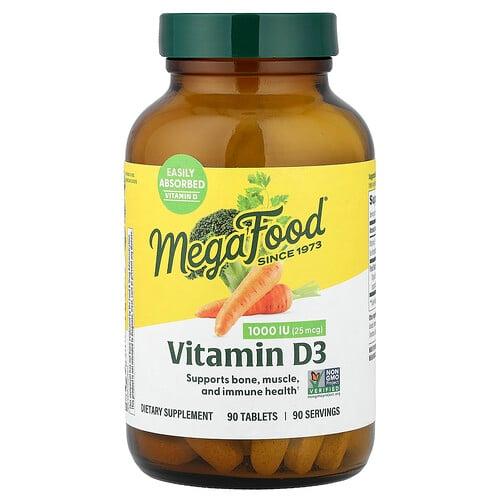 Megafood Vitamin D3 90 Tablets product image