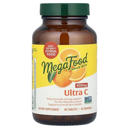 Megafood Ultra C 400 Mg 60 Tablets