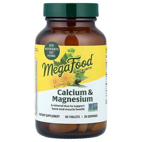 Megafood Calcium Magnesium 60 Tablets