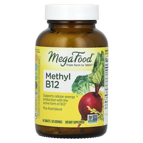 Megafood Methyl B12 60 Tablets product image